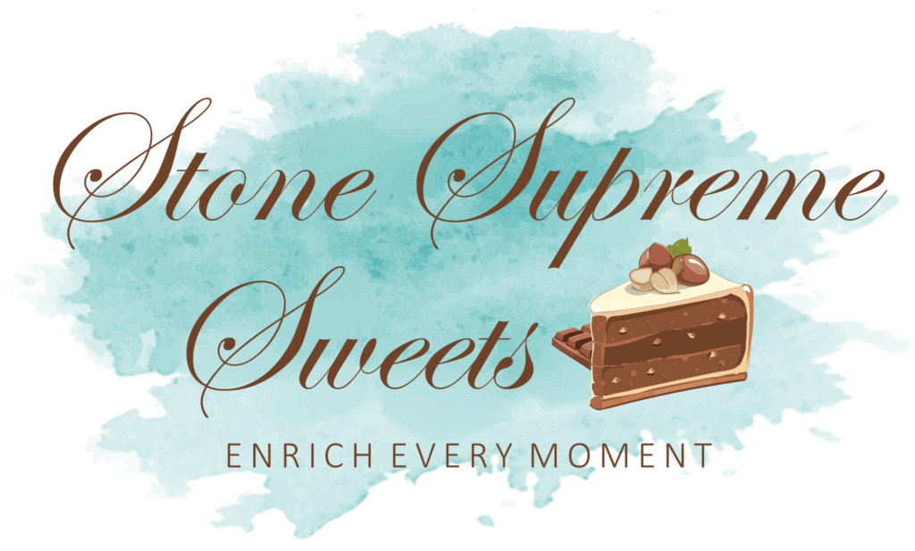 Stone Supreme Sweets logo with slogan: Enrich Every Moment