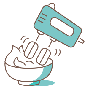 Whipping cream icon